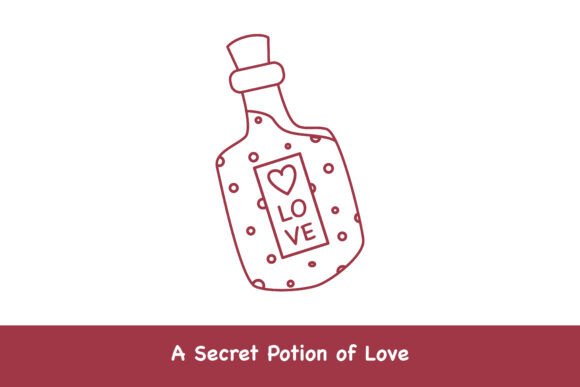 A Secret Potion of Love: Graphics & Illustrations for Editorial Impact