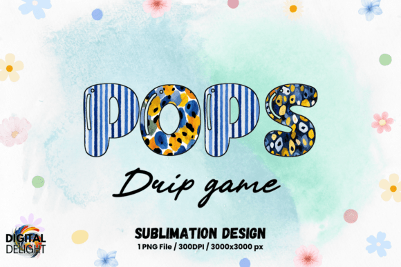 City Cool Vibes POPS Drip Graphics & Illustrations